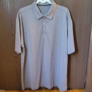 Nike Golf Dri fit Polo size Xl gray with Black nike sign Nwot.